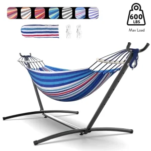 Gyroor Adjustable 600LB Capacity Outdoor Hammock Bed