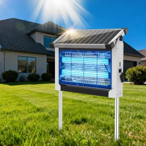 4500V Solar Bug Zapper with Waterproof Design